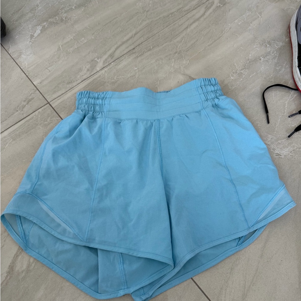 lululemon athletica Sky Blue Athletic Shorts